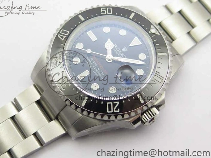 1228 Sea-Dweller 2017 Baselworld 126600 Noob 1:1 Best Edition Black Dial on SS Bracelet A2836 V Effortless 3065